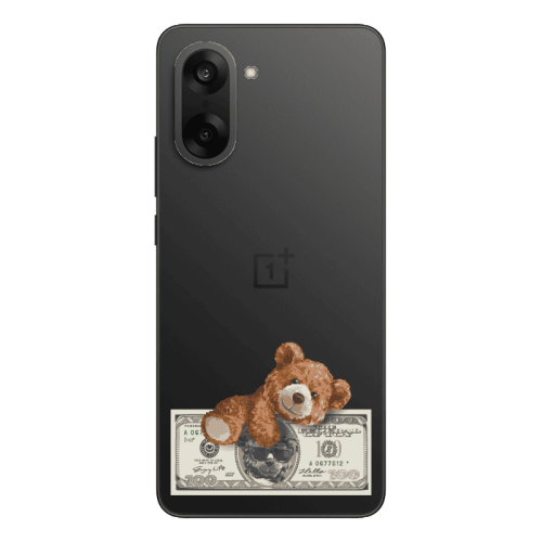Oneplus Nord CE 5 Money Style Transparent Silicone TPU Θήκη